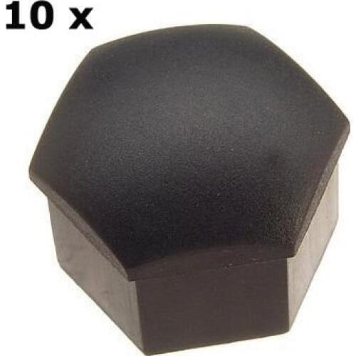 Black Color Wheel Lug Bolt Cap 321601173A (Set of 10PCS) For Audi and VW