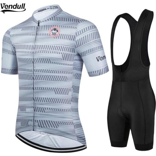 VENDULL Pro Cycling Jersey Set Summer Cycling Wear Mountain Bike Clothes Bicycle Clothing MTB Bike Cycling Clothing Cycling Suit