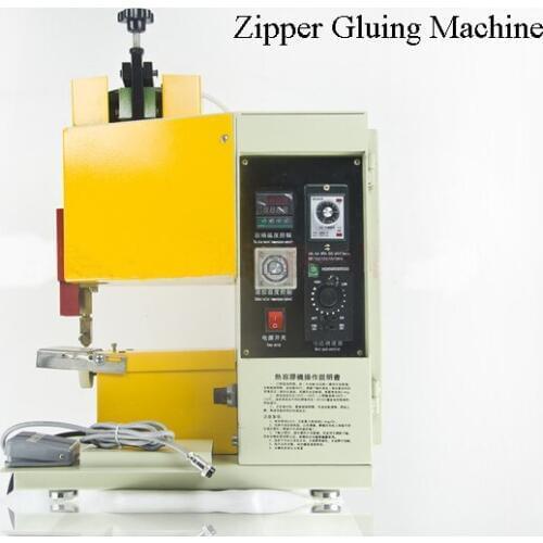 Zipper Edge Gluing Machine Hot Melt Glue Bilateral Gluing Machine Processing Equipment MT902