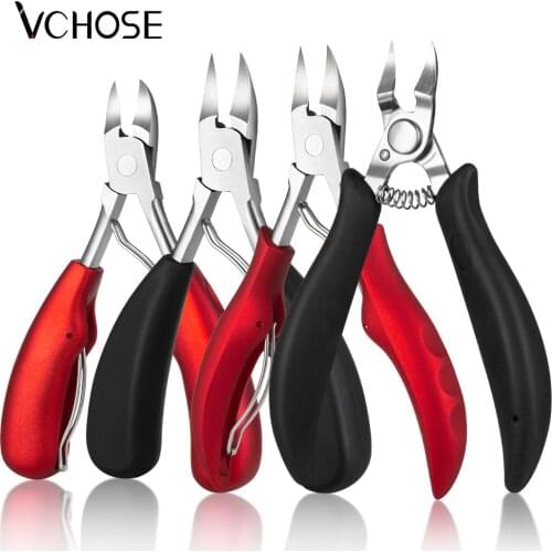 Nail Clipper Toenail Cutters Anti-Splash Ingrown Paronychia Correction Pedicure Dead Skin Scissors Trimmer Care Manicure Tools
