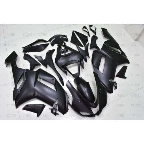 Fairing for Kawasaki Zx6r 2007 for Kawasaki Zx6r Fairings 08 for Kawasaki Zx6r Fairings 2007 - 2008 matte Black