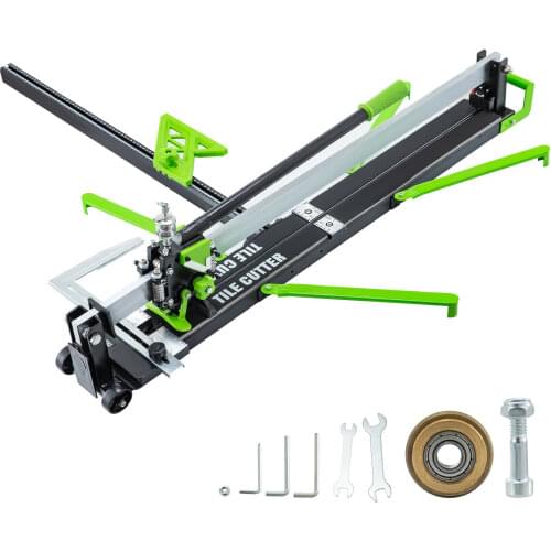 1000mm Manual Tile Cutter with Precise Laser Positioning and Non-Slip Rubber Surface Four Single Brackets