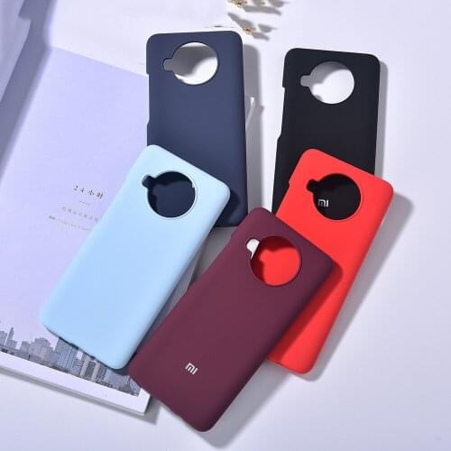 Original Xiaomi Mi 10T Lite Silicone Phone Case Liquid Silicon Waterproof Back Cover Skin For Mi 10t lite Anti-finerprint Shell