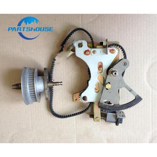 1set Original Spindle Main shaft+Main Belt +Main Gear assembly 019-91228 for Riso GR2750 3750 1750 1700 FR2950 3950 MAIN PULLEY