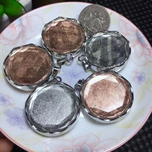 1PC Genuine Natural Hottest Gibeon Iron Meteorite Handmade Gibeon Iron Meteorite Pendant Jewelry Men women gift birthday