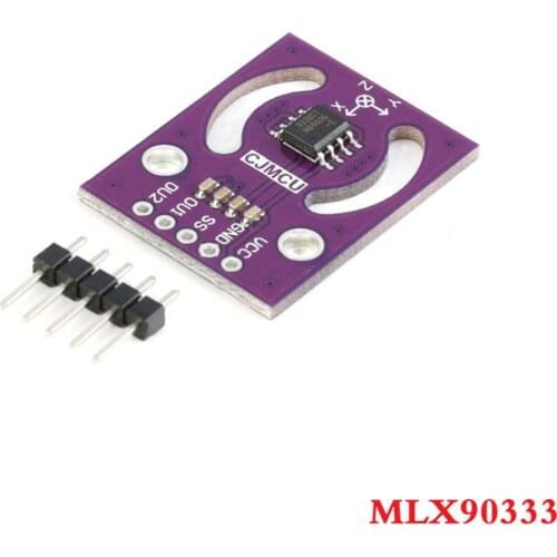 1PCS MLX90333 Triaxis 3D-Joystick Position Sensor NEW CA Simple & Robust Magnetic Design 100% Brand New And High Quality