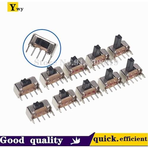 20pcs Toggle switch SK12D07VG 2/3/4/5/6mm SK12D07VG3 SK12D07VG4 stents Small toggle switch high Miniature Slide Switch Side Knob