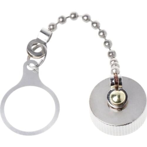 GX16 Aviation Connector Plug Cover Waterproof Dust Metal Cap Protective Sleeve Drop Ship