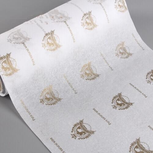 Custom printed logo 50x75cm White gift tissue paper/Moisture packaging paper for shoes/clother wrapping