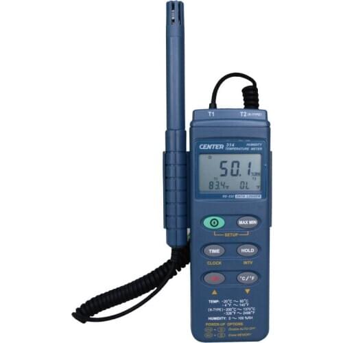 CENTER-310 Portable Humidity Temperature Tester Temperature Range:-20~60C Temperature hygrometer