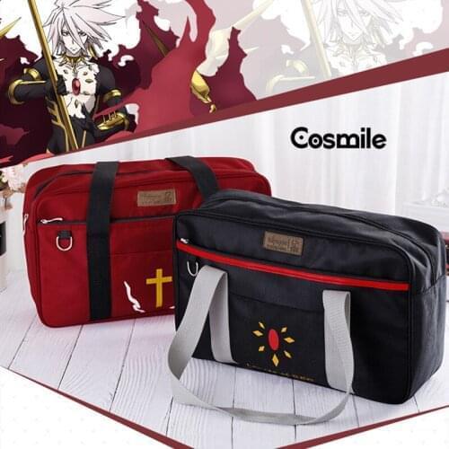 Cosmile Anime FGO Fate Grand Order Karna Amakusa Shiro Tokisada Red Black School Bag JK Uniform package Bag handbag Gift New C