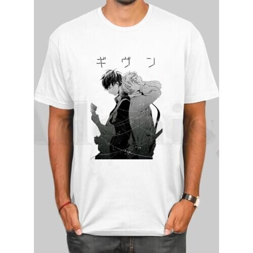 Yaoi Bl Given Yaoi Given Anime Manga Music T Shirts Fashion Men and Women T-shirt Short Sleeve Unisex Tshirt Streetwear