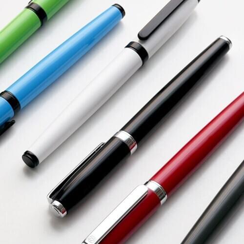 KACOGREEN COBBLE Series Fashion Simple Fountain Pen Luxury Metal Inking Pens for Writing Office School Stationery Supplies + Box