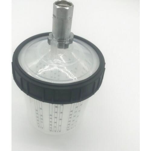 DEWABISS 600ML spray Paint gun Pot for all gun no wash can change cup with filter net Airbrush airless Cup Pot