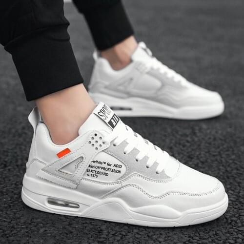 Male Shoes Breathable Men Sneakers Spring Autumn Leather Casual Shoes Men Sport Running Sneaker Tennis Trainer Zapatillas Hombre
