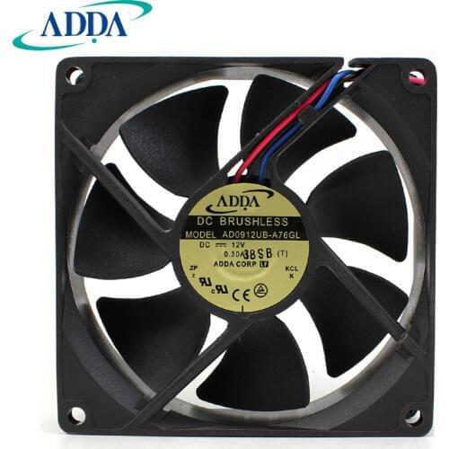 NEW ADDA AD0912UB-A76GL 9225 12V 0.3A FOR ACER Projector cooling fan