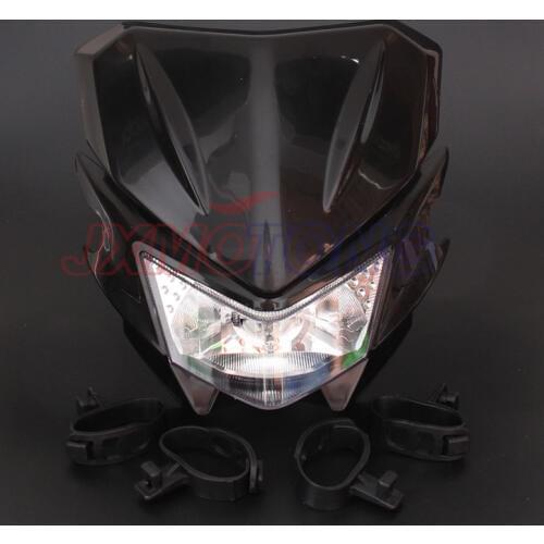 Dirt bike Motorcycle Universal Vision Headlight fit kawasaki KLX110 Fit Off Road Dirt Pit Bike CRF KLX Motocross