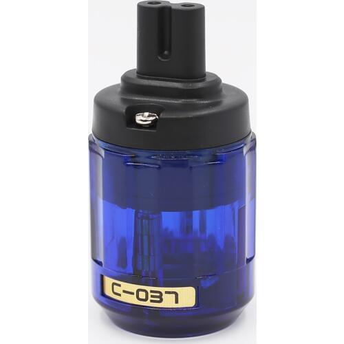 High quality C037 Rhodium plated figure 8 IEC Female socket plug HIFI IEC Connector