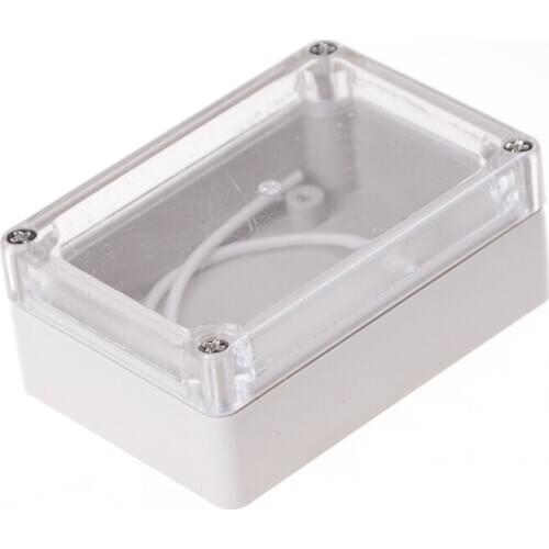 1PC 85*58*33MM Plastic Clear Electronic Cover Waterproof Project Box Enclosure Case