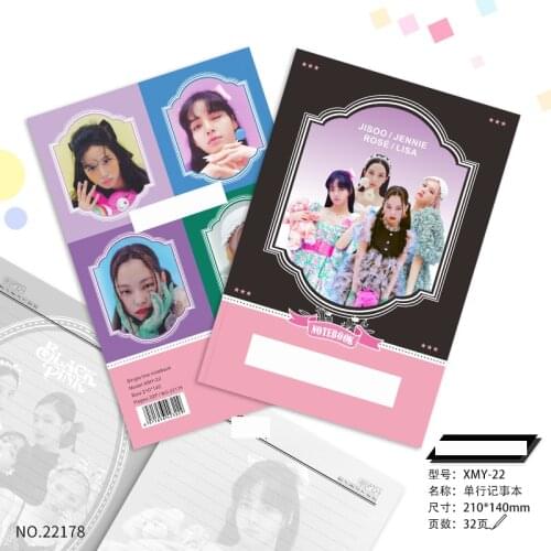 K Pop Girls 2020 New Album THE ALBUM 32 Pages 210*140mm Notebook Copybook Diary Kpop New Album Education & Office Supplies