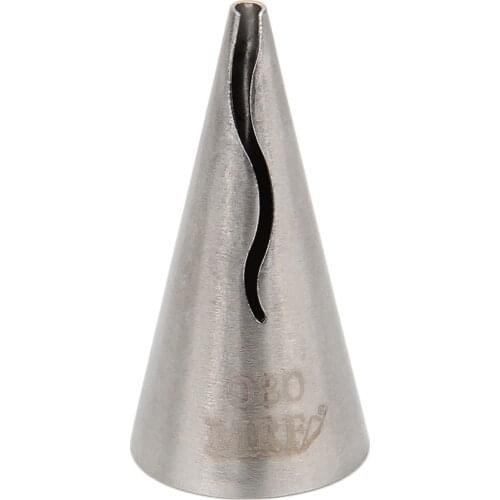 Free Shipping Stainless Steel 18/8 Specialty Skirt Decoration Piping Nozzle Cake Cupcake Decorating Icing Tips #080