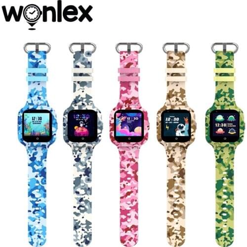 Wonlex Smart-Watch Baby GPS WIFI Position Anti-Lost Tracker Kids Camera Phone Smartwatches 4G KT22S Video Call Math Game Watches