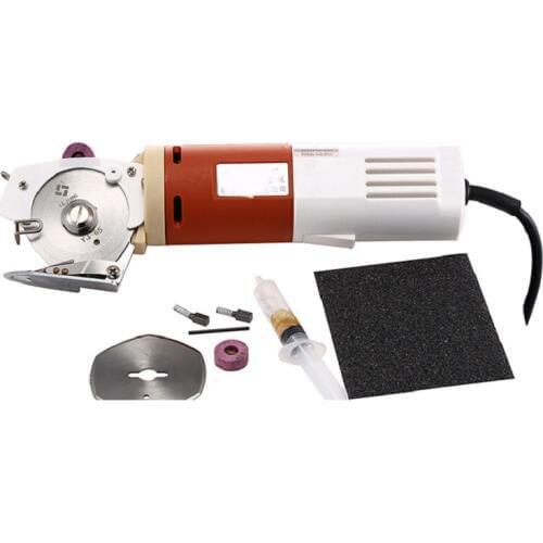 New 220V 65mm Blade Hand held type Electric Cloth Cutter Fabric Round Knife Cutting Machine