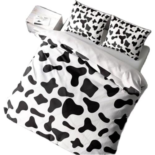 Cow 3d Bedding Set Queen King Size Bed Linen Twin Full Duvet Cover Set Pillowcases Best Quality 3d Double Duvet Sale