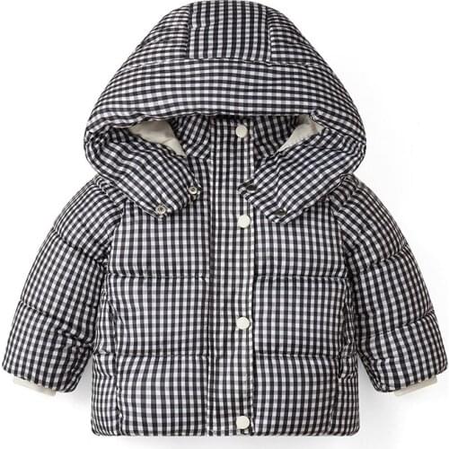 Fashion Jackets For Kids Outwear Winter Clothes Thick Plus Velvet Children Jackets For Boys Coat Toddler Girls Jacket Snow Suit