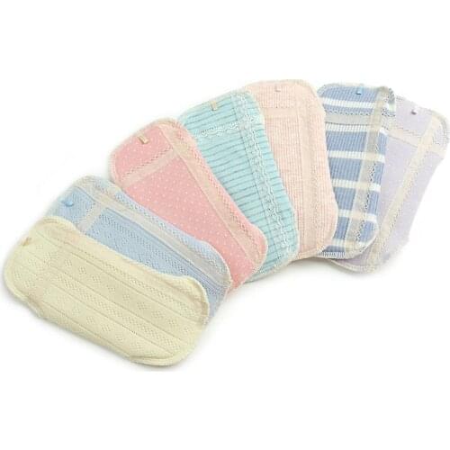 Reusable Sanitary Pad Mama Washable Menstrual Pad Soft Cotton Cloth Adult Feminine Hygiene Panty Liner Towel Pads Health Care