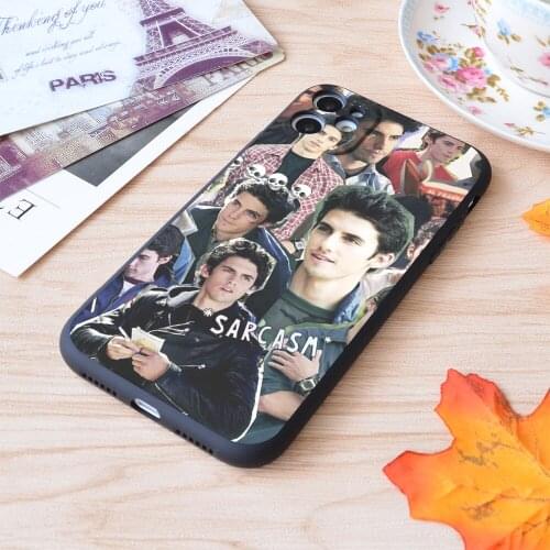 For iPhone Jensen Ackles Print Soft Matt Apple iPhone Case