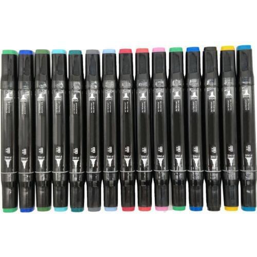 30/40/60/80 / Color Art Markers Set Dual Headed Artist Sketch Oily Alcohol based markers For Animation Marker pen
