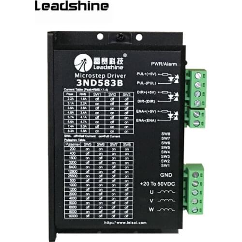Original Leadshine Stepper driver 3ND583B 3-phase laser machine parts cnc router Fitting cnc router machine parts digital