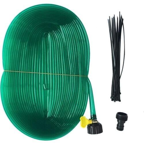 Summer Water Sprinkler Trampoline Sprinkler Outdoor Garden Water Games Toy Sprayer Backyard Water Park Accessories 39 Feet Game