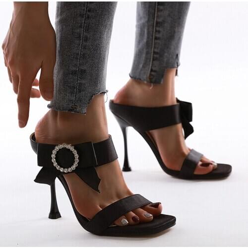 Fine Heeled Shoes Gold Lace Up Heels Sandals Ladies Sexy Pump Slip Om Branded Pumps 2020 Basketball Platform Round Toe High 41