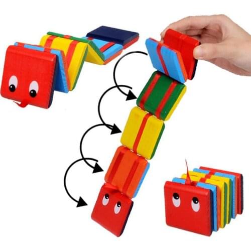 Magic Tricks Of Russian Classic Wooden Flip-board Toys Colorful Puzzle Wooden Board Game Toy Hand-eye Coordination