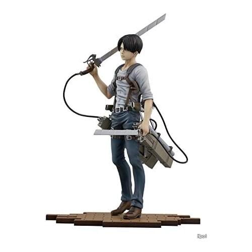 Japanese original figure Attack on Titan Levi Ackerman action figure collectible model toys for boys