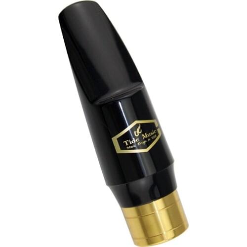 Hard rubber body with metal stem Alto Saxophone mouthpiece