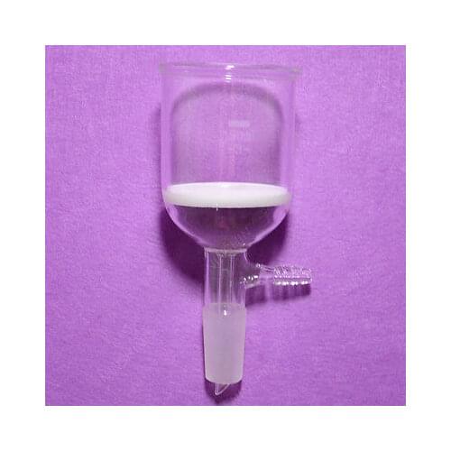 150ml,24/40,Glass buchner Funnel,lab Filter Funnels,3# Coarse filter,10mm hose