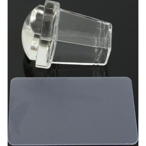 3cm Nail Stamper Scraper Plate Set For French Acrylic Tips Polish Stamping Beauty Image Transfer Template Manicure Art Kit Tools