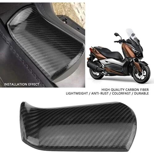 Motorcycle Accessories Scooter Carbon Fiber Fuel Gas Oil Tank Cap Cover Sticker X-max300 For YAMAHA Xmax300 XMAX250 2017 2018