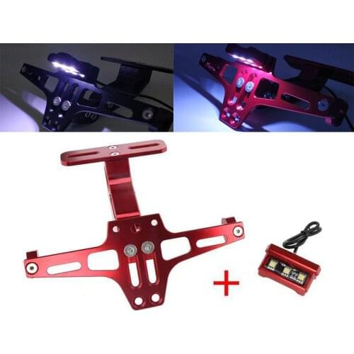 Motorcycle Rear License Plate Mount Holder and Signal Lamp For yamaha tmax 500 tmax500 t max 500 TMAX 530 2001-2020 Accessories