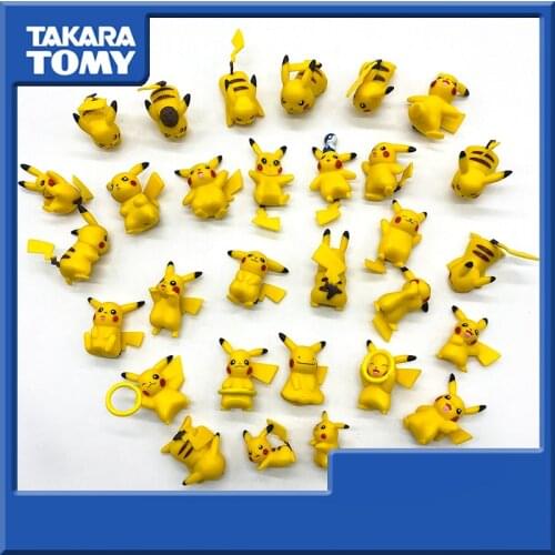 Pokemon Pikachu Action Figure Pokemon Elf Series Children Toy Christmas Gifts DIY