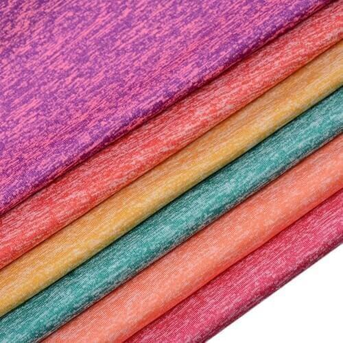 Elastic Cation Fabric For Sport Wear Soft Comfortable Quick Drying Large Stretchy Yoga Clothing Polyester Material
