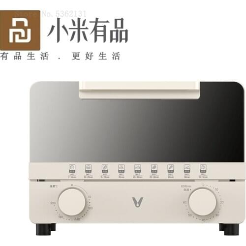 Youpin VIOMI 10L Electric Ovens Electric Bake Pizza Oven Air Grill Timing Adjustable Temperature For Kitchen Appliances Stove