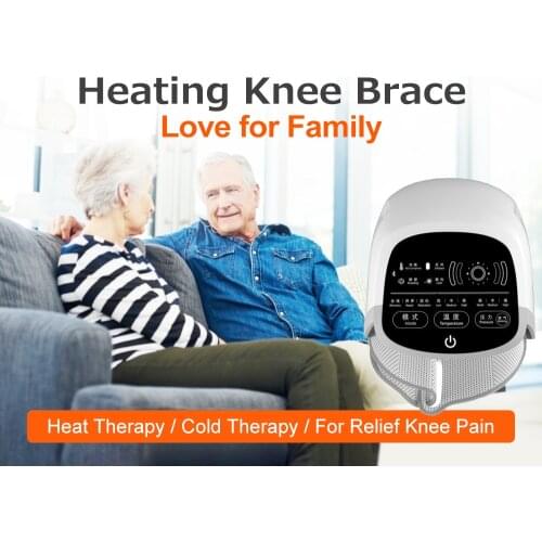 Body Electronic Massager for Knee Arthritis Pain Relief Cold Light Physical Therapy Device Elderly Care Massager