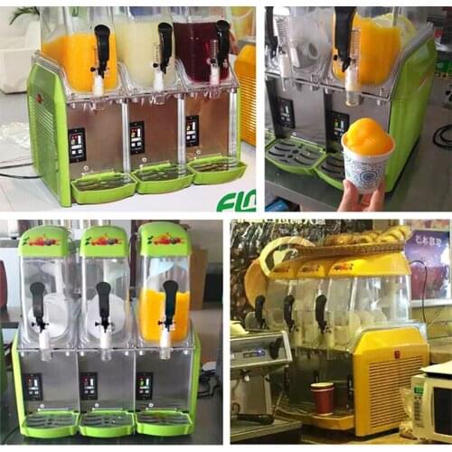 Commercial three cylinder snow melter four cylinder snow mud machine high quality juice machine for low price
