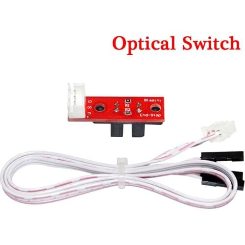 5Pcs/a lot Limit Optical switch,Endstop for CNC 3D Printer RepRap RAMPS 1.4 Board switch-Red for 3d printer, Separate Package