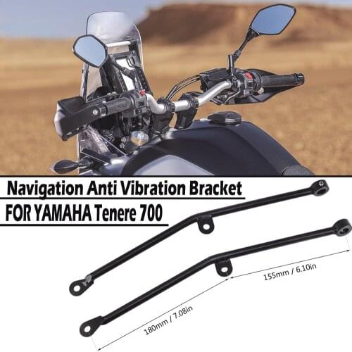 For YAMAHA Tenere 700 T7 T700 TENERE 700 2020 Motorcycle Navigation Bracket Anti Shake Support Navigation Anti Vibration Bracket