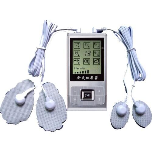Multifunction electronic digital meridian therapy instrument simulating for Acupuncture massage for home health carement
